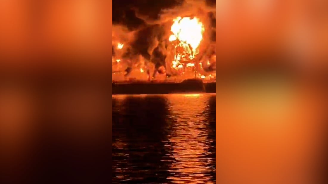 رويترز: انفجارات البحر طالت النفط العراقي.. الموانئ: بدأنا بإنقاذ بحارة أجانب