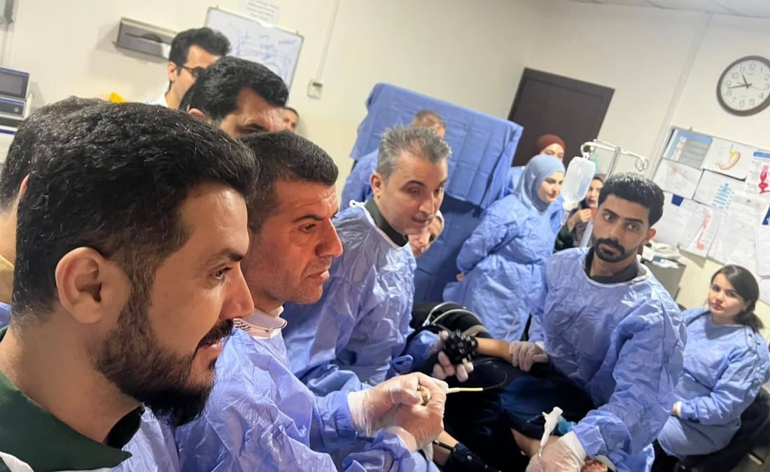 له‌ سلێمانى 24 ده‌رزى و موكێش له‌ جه‌سته‌ى نه‌خۆشێك ده‌رهێندران