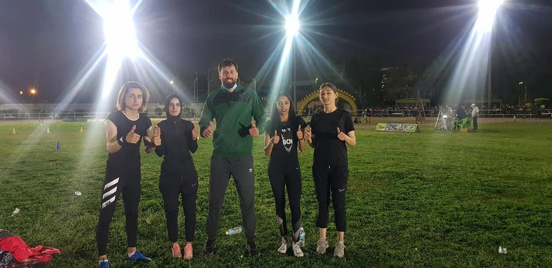 دوو کچە یاریزانی کورد مەدالیا بۆ هەڵبژاردەی عێراق بەدەست دەهێنن