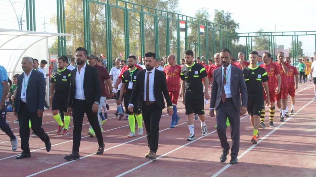 صور من افتتاح ملعب شباب القائم.. بداية لتأهيل منشآت أخرى