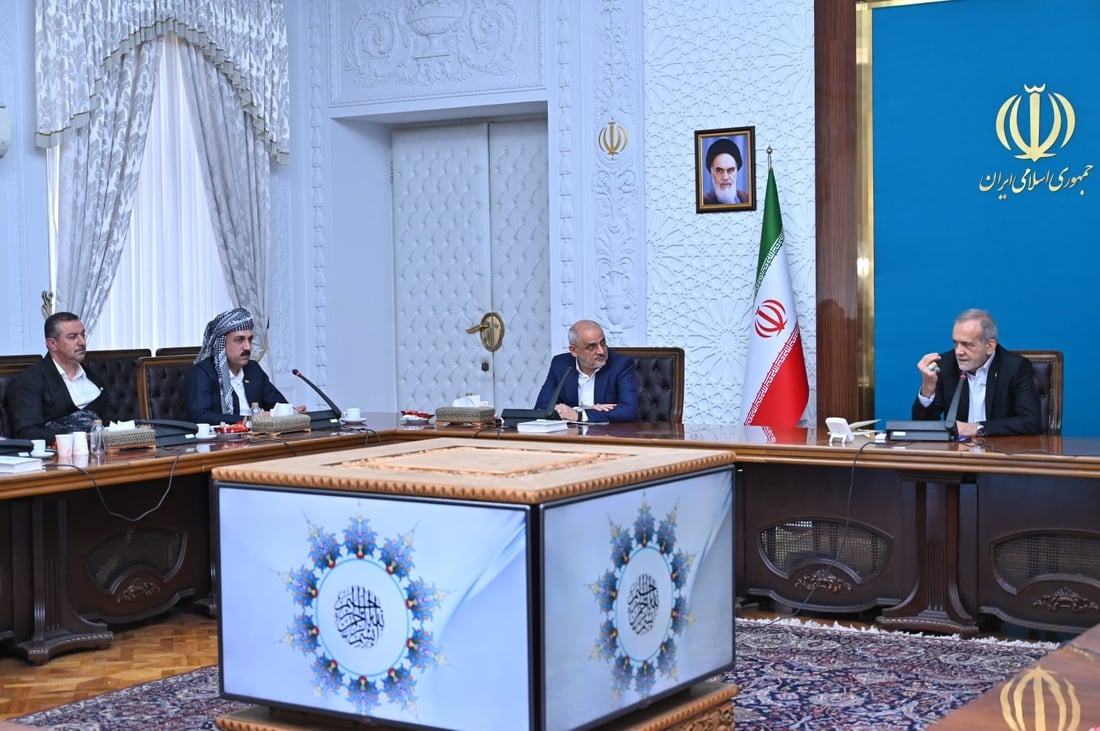 پارێزگارەکانى هەرێم و سەرۆک کۆمارى ئێران کۆبوونەوە