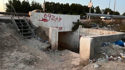 تجربة العبور تحت طريق بغداد السريع.. سكان الدورة يريدون فتح كلّ الأنفاق (صور)