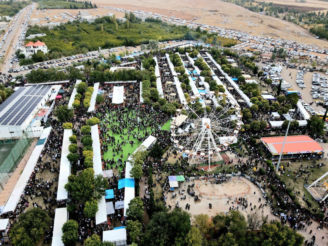 هەناری گوندی کوڵکنی؛ هەر بە سەیرکردنی دەمت پڕدەبێ لەئاو