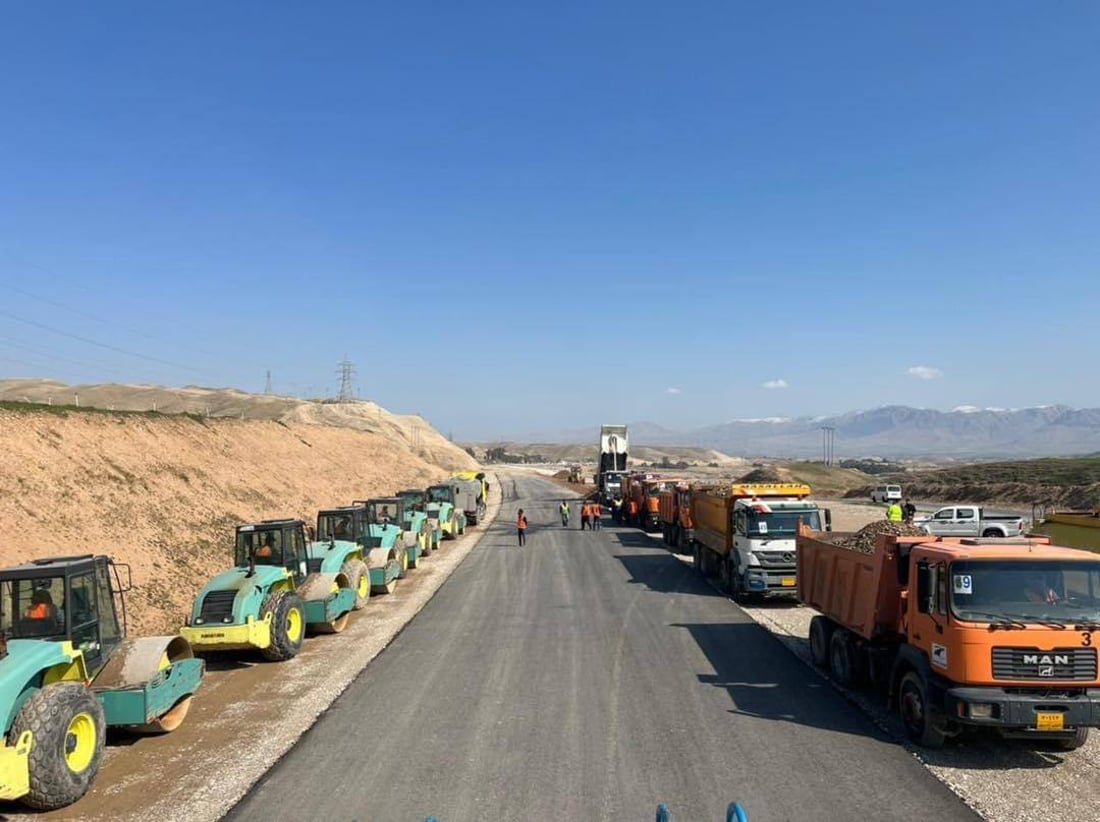 کارکردن لەرێگای کەلار دەربەندیخان دەستی پێکردەوە