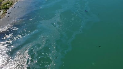 بەھۆی وەرگەڕانی بارھەڵگرێک جارێکی دیکە ئاوی زێی دوکان پیس بوو