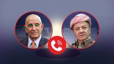 تۆم باراك قسەی لەگەڵ بارزانی کردووە “نابێت ئێران حكومه‌تی عێراق دابنێت”