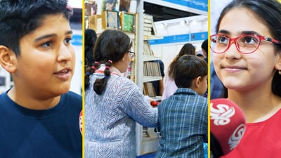 شاهد.. 964 تحاور زوار معرض أربيل للكتاب من الطلبة.. بعضهم يتحدث الفصحى!