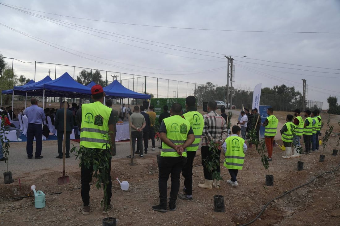 الموصل: حملة لزراعة 3500 شجرة في الجامعة التقنية الشمالية (صور)