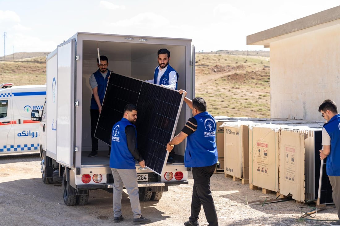Rwanga Foundation opens fully solar-powered village in Erbil