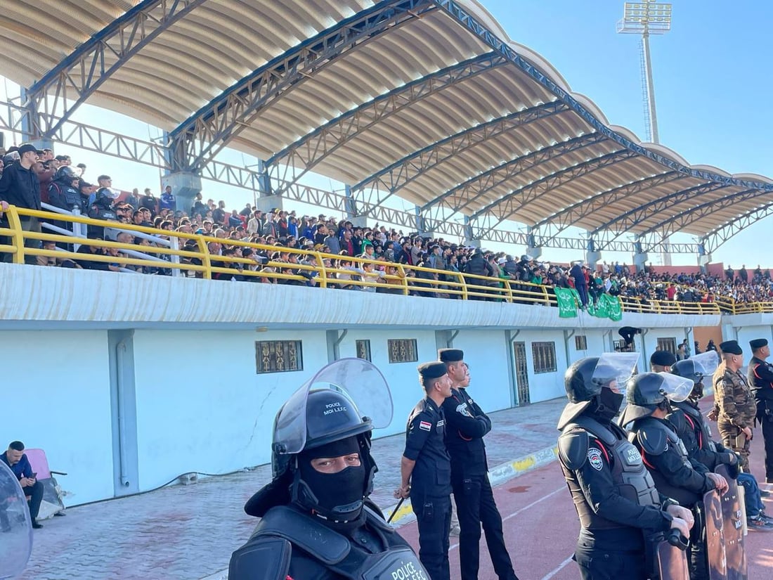 صور من مباراة الرمادي والجولان.. هدف “كروز” حسم اللقاء وسط حماس جمهور غفير