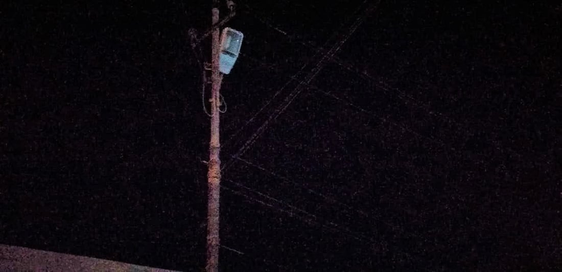 صور من الظلام: حي البكر بلا إنارة منذ نصف قرن