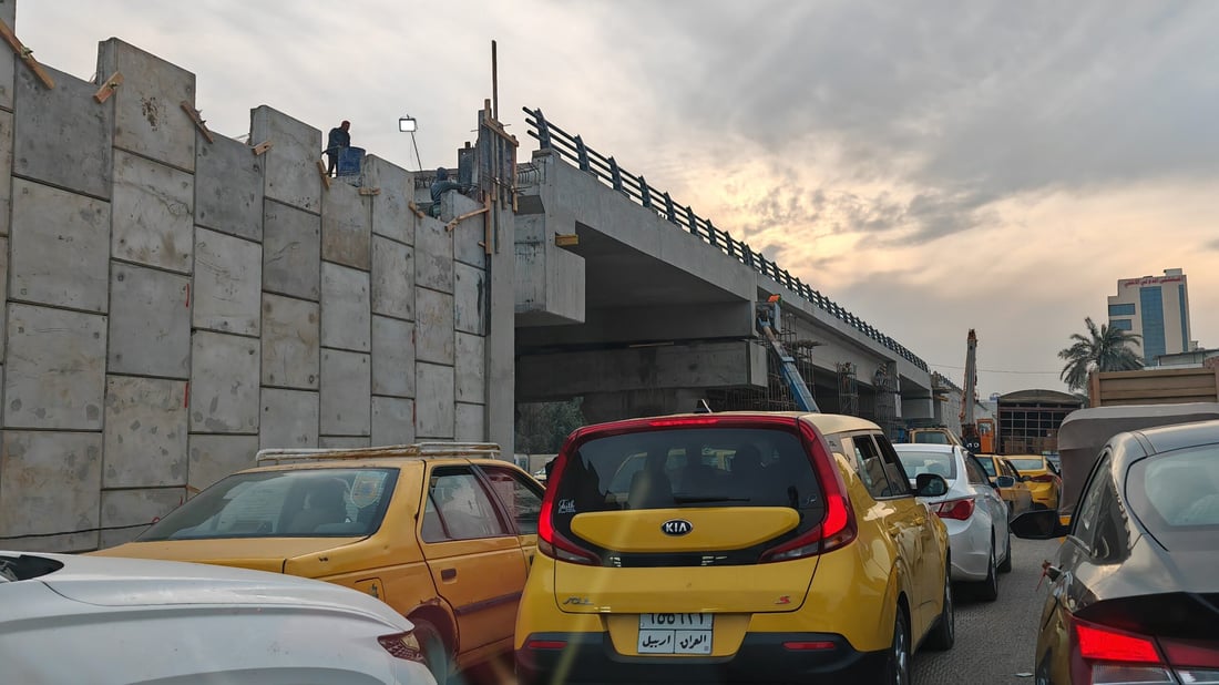 صور: ملامح جسر الوزيرية الجديد تتضح أكثر والعمل يتقدم.. سيرتبط بباب المعظم