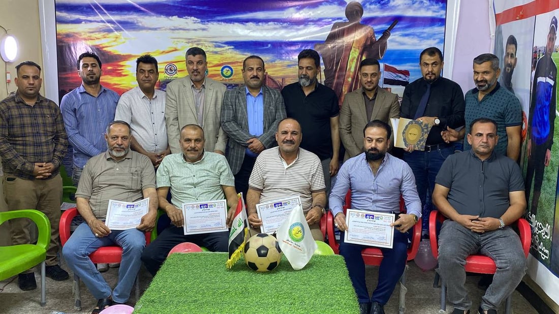 رابطة المشجعين في الناصرية لم تتظاهر في عيد العمال بل حضرت “كيكة”