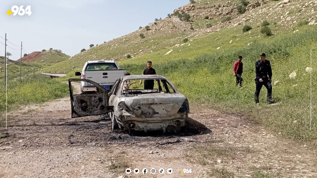 بۆ میوانی چوو بوو تاکسیەکەی ئاگری گرت