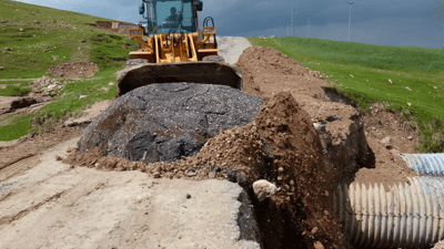 رێگای چەندین گوند و شاری سنووری سلێمانی پاککرانەوە