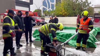 تیمه‌كانى رزگارکردن لە سۆران مه‌شق و راهێنانیان بۆ كاتى باران بارین کرد