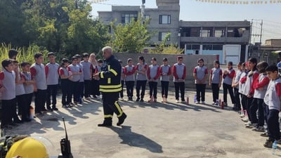 به‌رگریى شارستانیى خورماڵ قوتابیان له‌ ئاگركه‌وتنه‌وه‌ دوور ده‌خاته‌وه‌