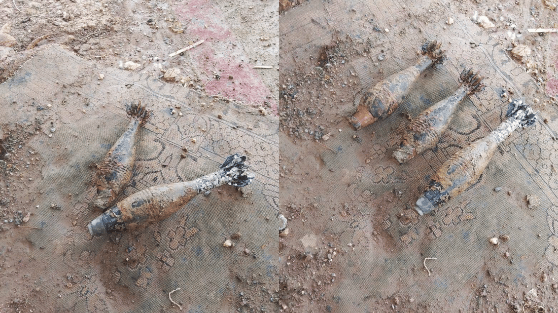 لە کانی ماسێ ژمارەیەک گولـلە هاوەن هەڵگیرانەوە