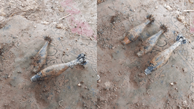 لە کانی ماسێ ژمارەیەک گولـلە هاوەن هەڵگیرانەوە