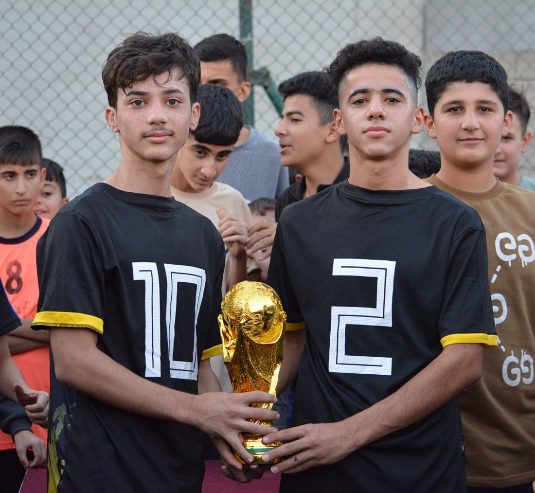 اللاعبون مواليد 2009.. “الهابش” يفوز بـ”قلعة تلعفر” ضد “السعد” (صور)
