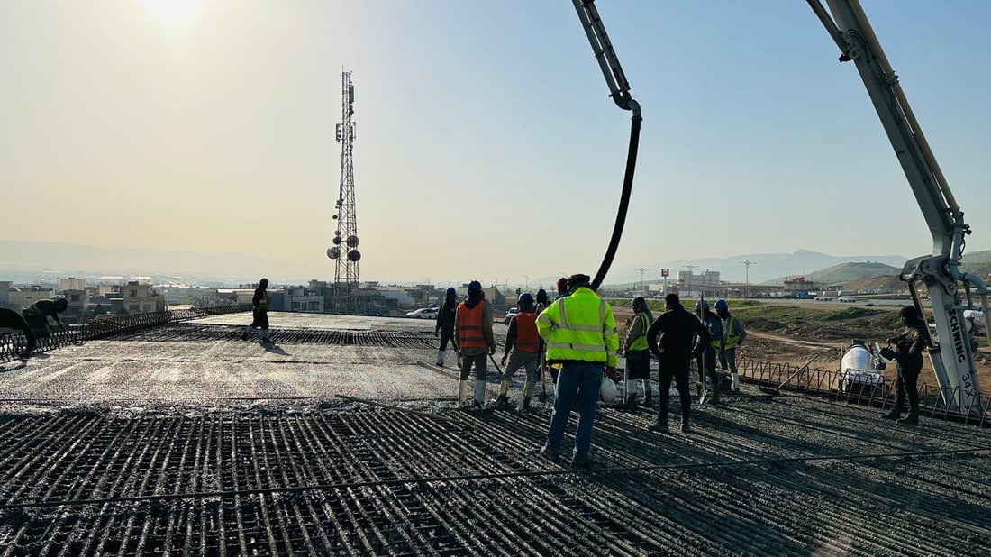 دەستکرا بە دروستکردنی گەورەترین یەکتربڕی سلێمانی