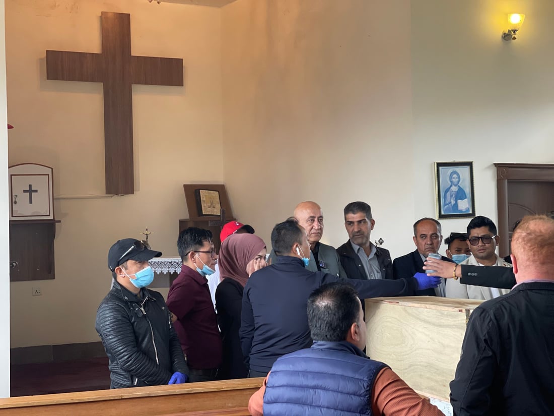 ژنێکی نیپاڵی لە سلێمانی نێژرا