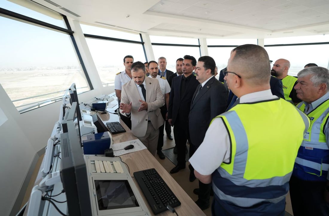 السوداني: مطار الموصل سيكون جاهزاً للتشغيل الكامل خلال شهرين