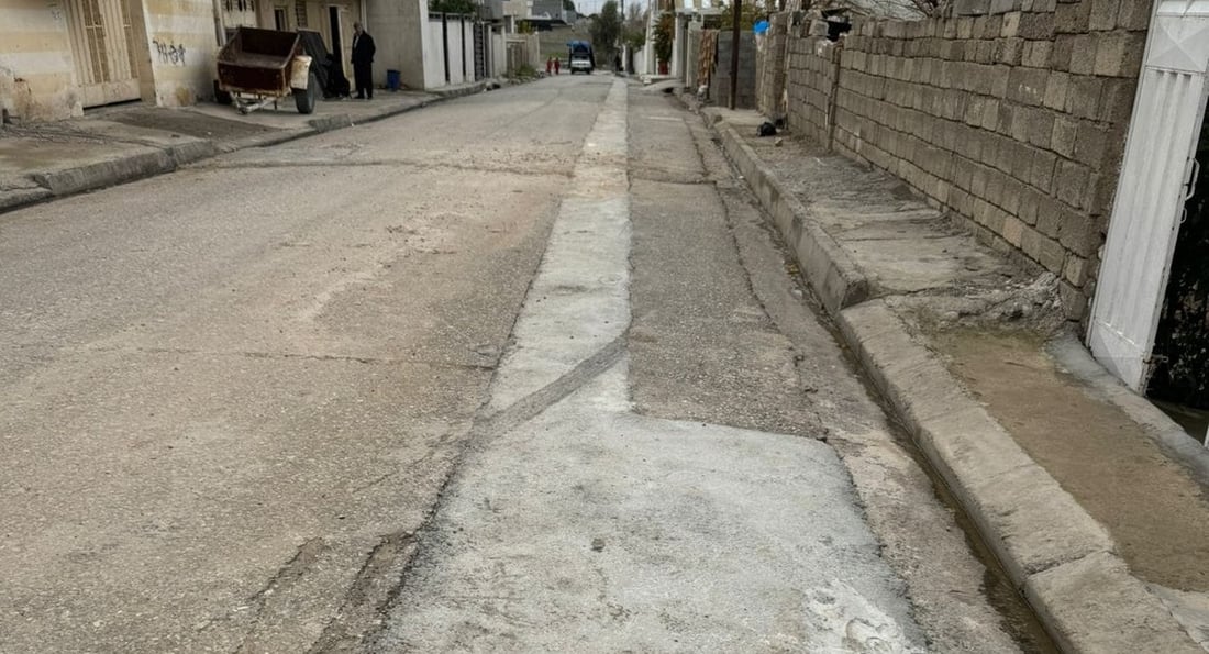 ئاوی خواردنەوە بۆ 300 ماڵی کۆمەڵگەی مەلا ئۆمەر راکێشرا