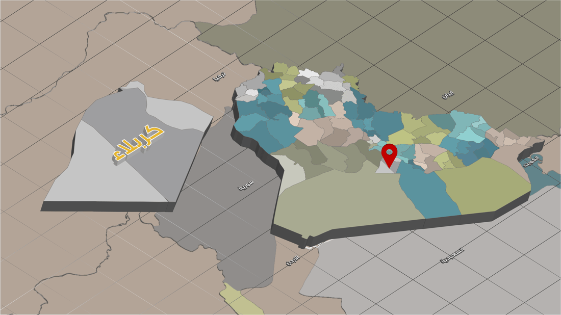 طالب يطارد استاذه بواسطة تكتك ويطعنه في شوارع كربلاء