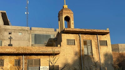 Bells of Bashara Church no longer ringing