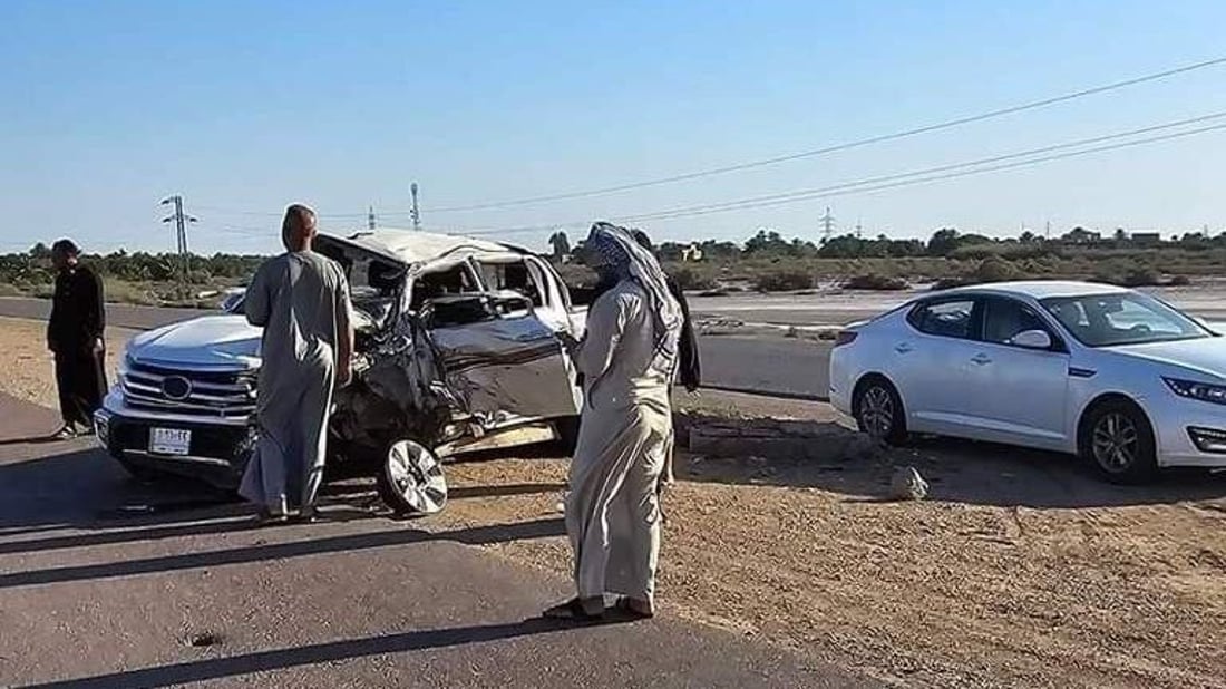 لعنة حوادث السير تلاحق الطلاب.. تصادم بين “ستاركس” و”بيك آب” شمالي الناصرية