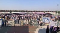 غضب في الزبير بعد زفاف أحد شيوخ السعدون في ملعب المدينة...