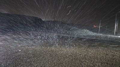 بەفری بەهار شاخی گۆیژەی لە سلێمانی سپیپۆش کرد