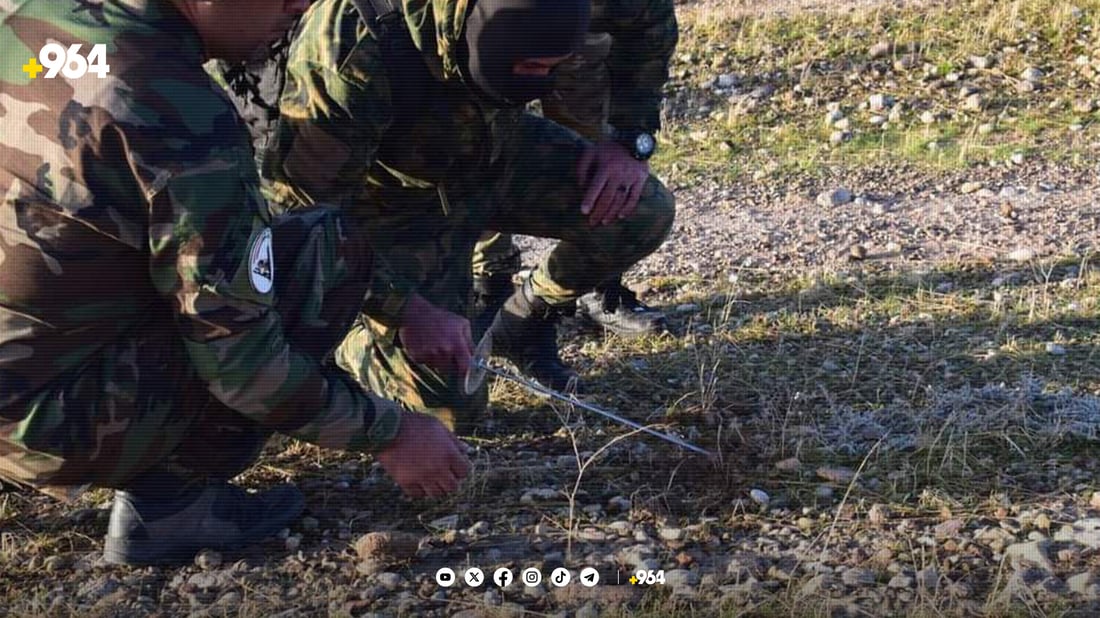 لە سنوری دوزخورماتو ژمارەیەک تەقەمەنی و پاشماوەی مەترسیدار لەناوبران