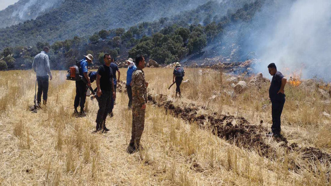 Sulaymaniyah authorities arrest forest fire suspect