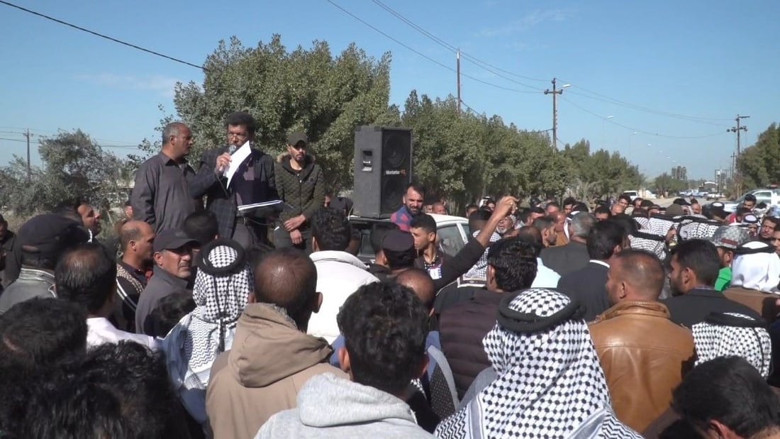 بابل: إحتجاجات في جبلة على تردي الخدمات ومطالب بإقالة مدير الناحية (صور).