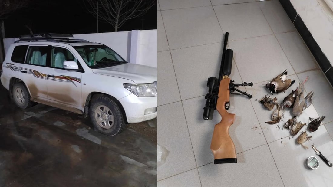 Forest police nab three hunters in Sulaymaniyah amid crackdown on illegal hunting