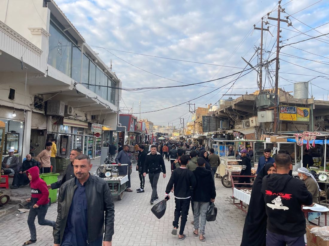 “كلشي عدنا عراقي”.. 964 في سوق جلولاء والسكان يفضلون طعم الأرض
