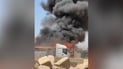 Fire destroys three cargo trucks at Rabia border crossing in Nineveh