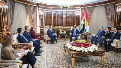 PM Barzani, US envoy discuss bilateral relations in Erbil