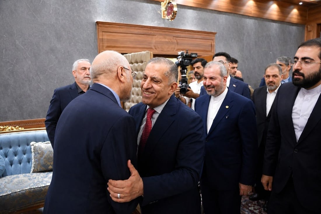 العبودي يؤكد لقاليباف رفض العراق لأي جماعات تهدد الجوار
