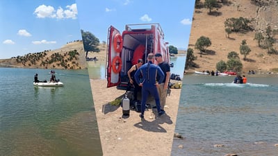 تیمێکی غەواسی راپەڕینیش گەیشتنە بەنداوی گۆمەسپان بۆ گەڕان بەدوای تەرمی پێشمەرگەکە