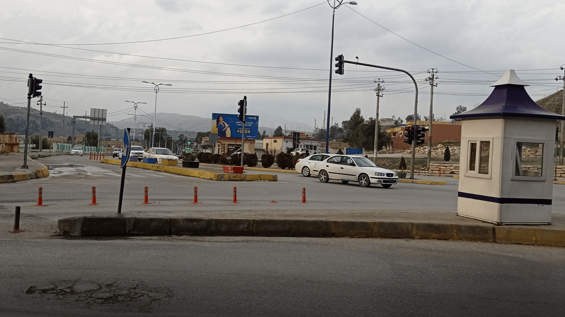 شەقامێکی سەرەکی لە هەڵەبجە تەواو دەکرێت