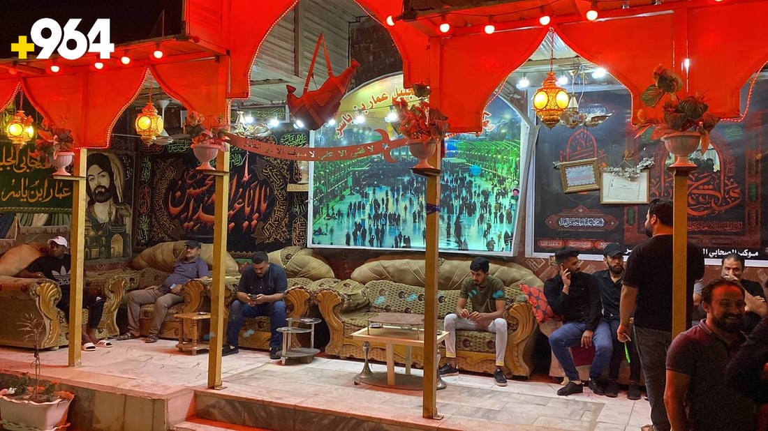 صور من الناصرية في ذكرى جرح الإمام علي: المواكب مستمرة بالخدمة حتى الفجر