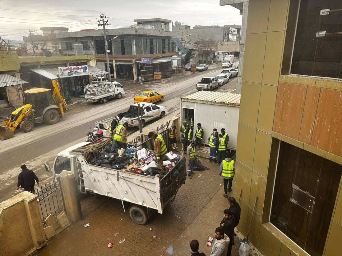 لە چەمچەماڵ 15 تۆن خۆراک و شمەکی بەسەرچوو لەناوبران