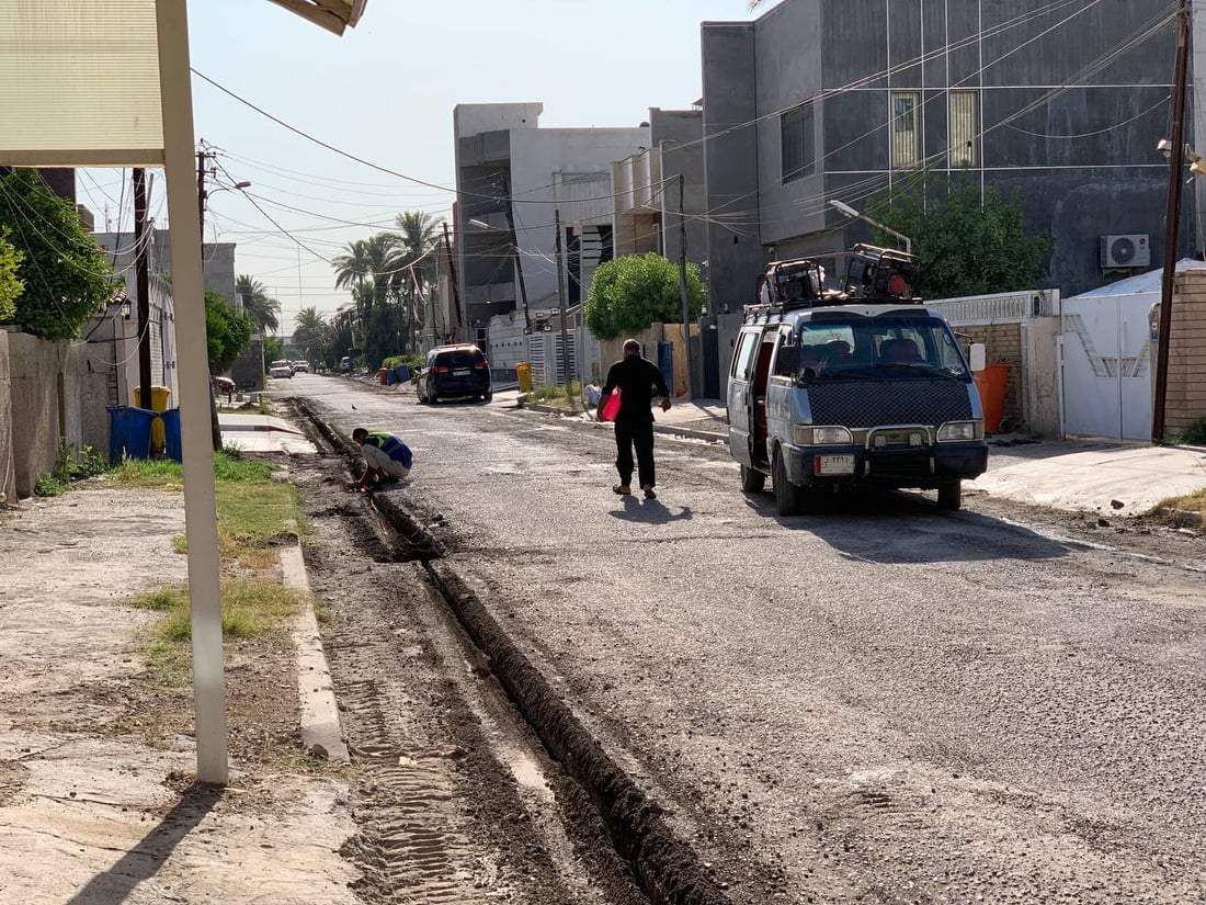 صور: سكان “حطين” غاضبون من أعمال “الكيبل الضوئي”.. فرق الحفر ليست محترفة