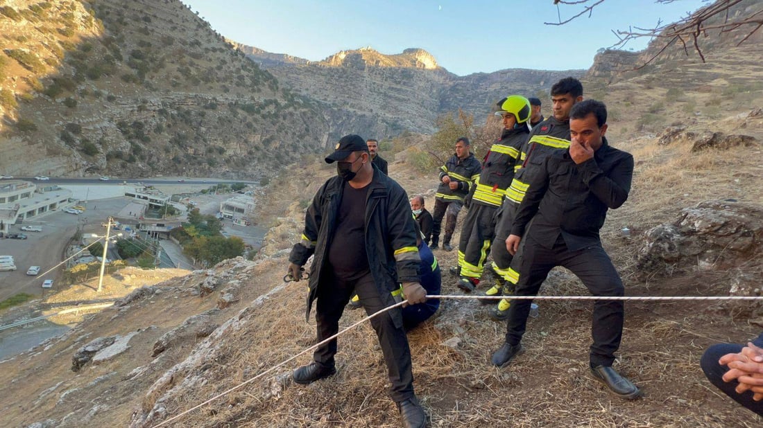 کارمەندانی بەرگری شارستانی سۆران فێرکران بە شاخدا سەرکەون