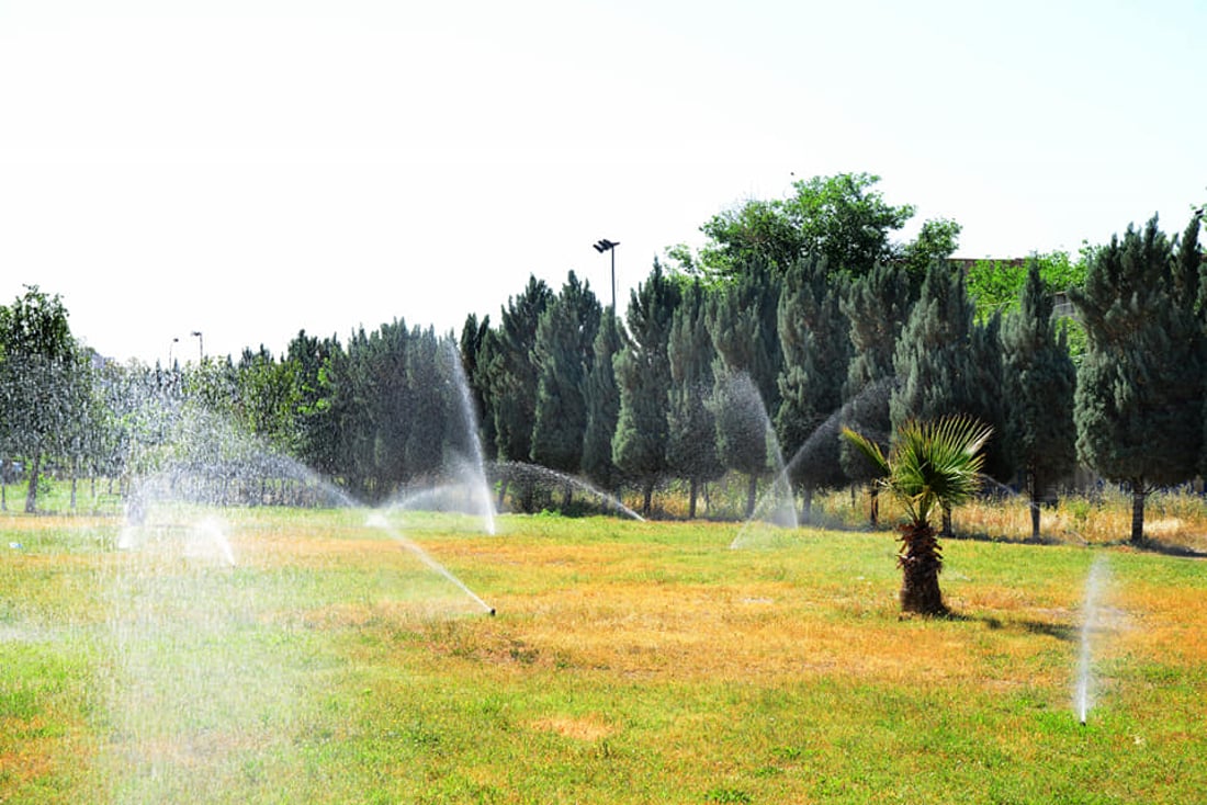 باخچه‌ و پاركه‌كانى هه‌ولێر چۆن و به‌چی ئاو ده‌درێن؟