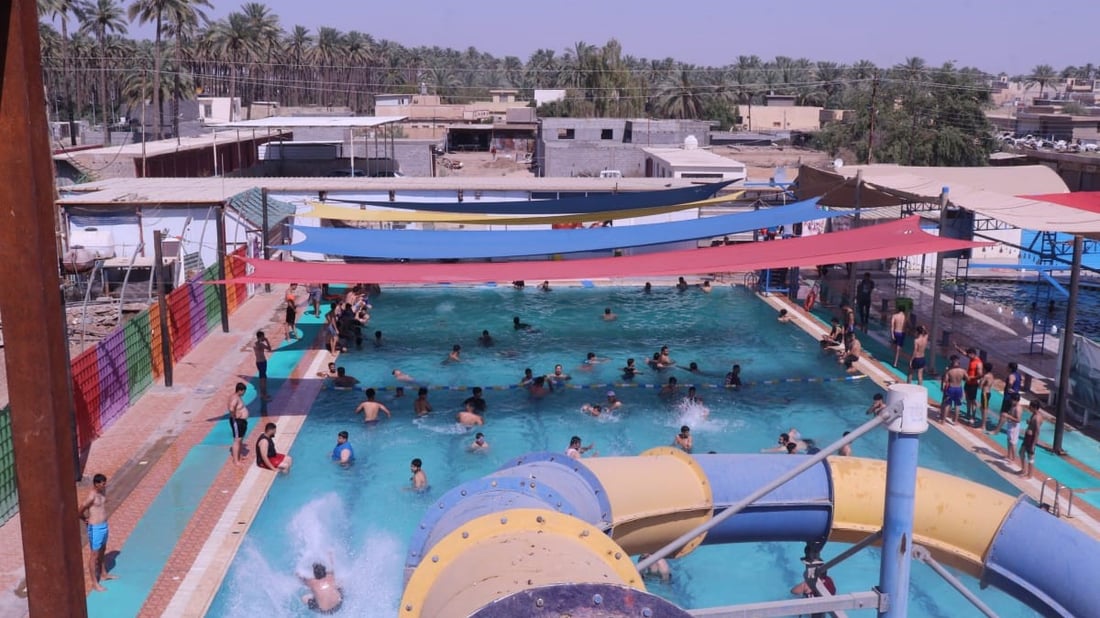 صور من مسبح الطارمية.. هذا لم يكن ممكناً قبل أعوام قليلة