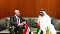 وزير الخارجية يبحث مع نظيره الإماراتي مفاوضات إيران وأميركا في أبو ظبي